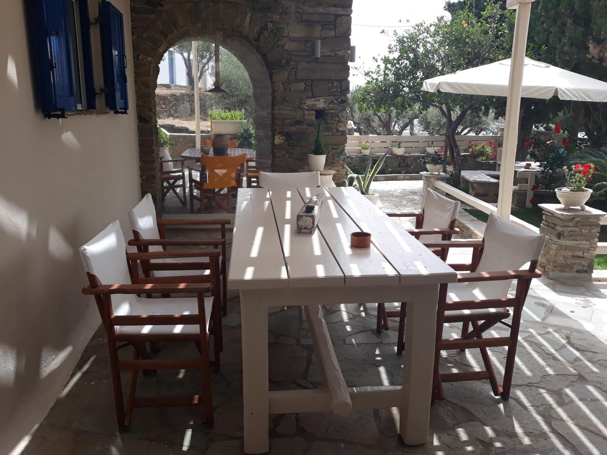 Romanos Summer House Villa Agios Romanos Стая снимка